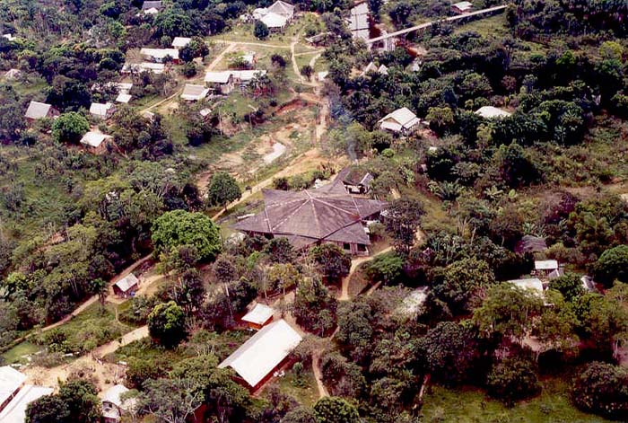 Vista aérea do Céu do Mapiá